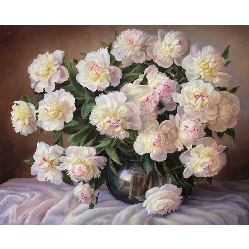 Flowers- Paint By Numbers Kit