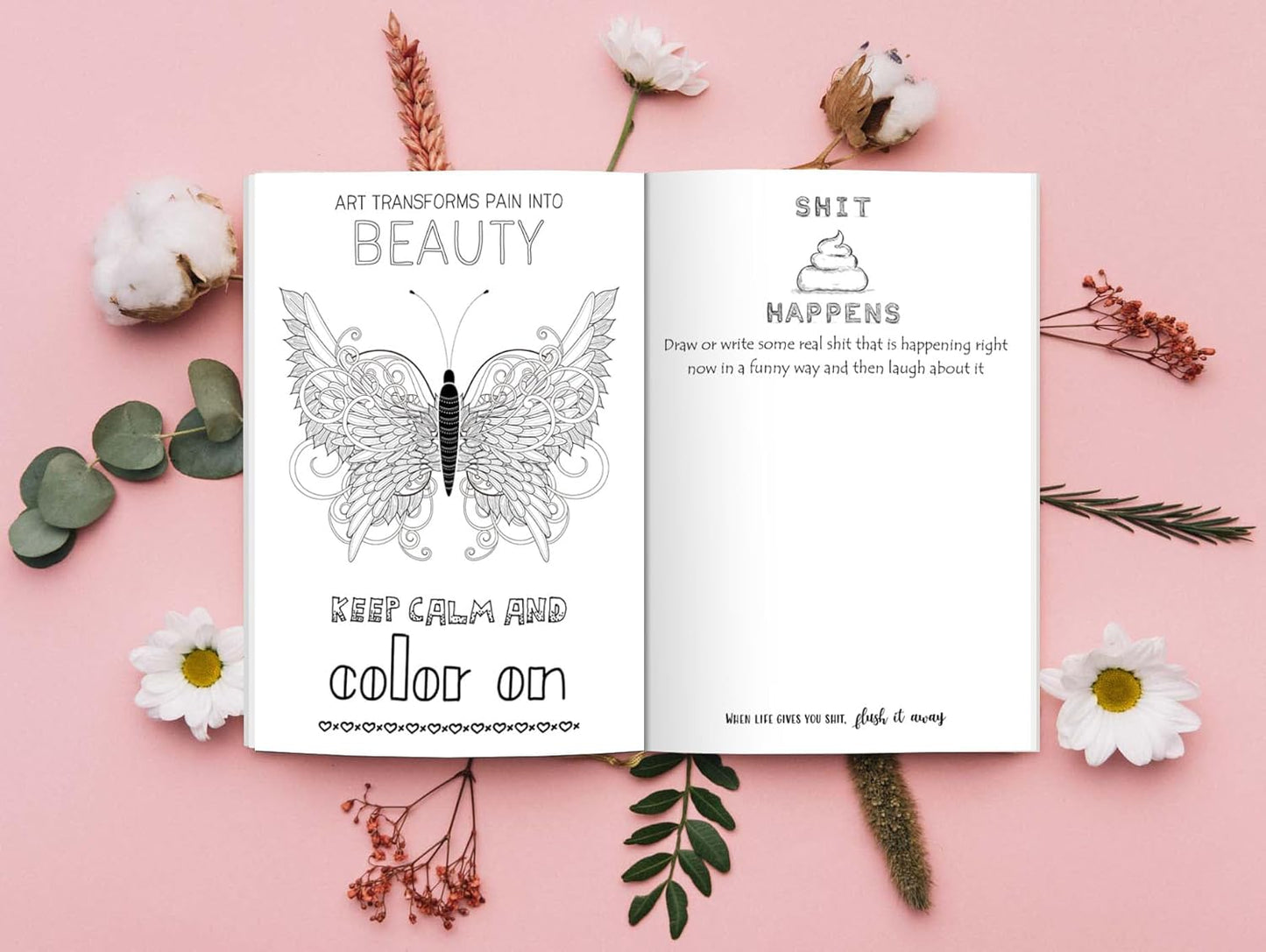 Gratitude Journal: A Self-Exploration Funny Notebook for Tired-Ass People (Self Care & Self Help Books)