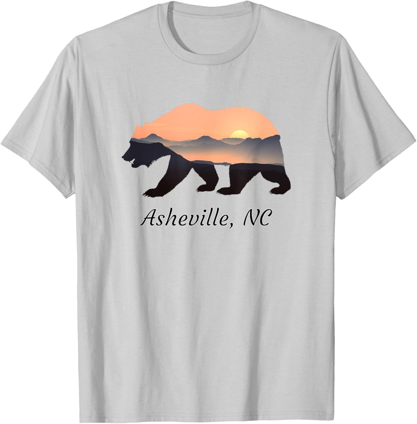 North Carolina Blue Ridge Mountains Bear Asheville NC Gifts T-Shirt