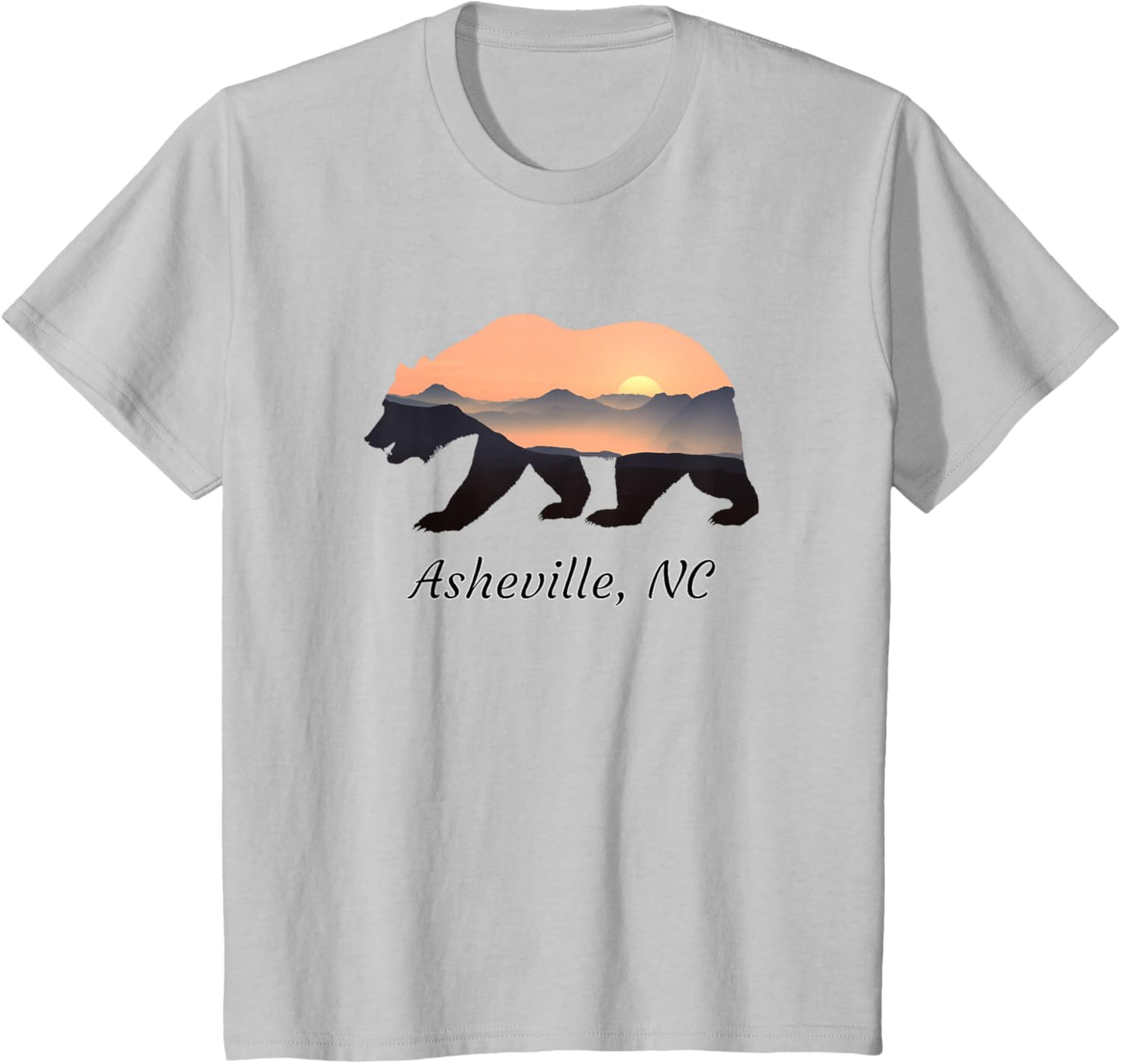 North Carolina Blue Ridge Mountains Bear Asheville NC Gifts T-Shirt