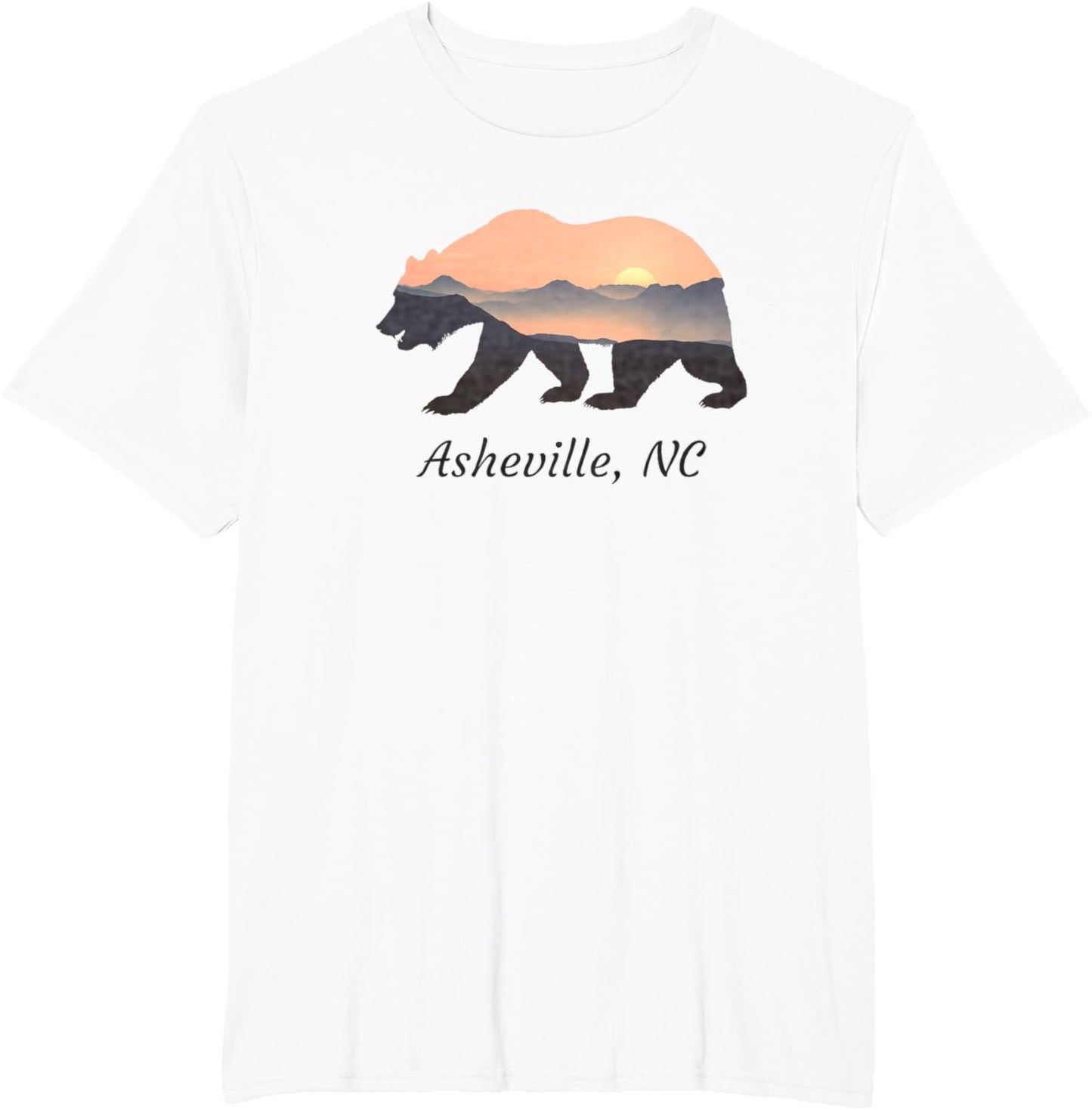 North Carolina Blue Ridge Mountains Bear Asheville NC Gifts T-Shirt