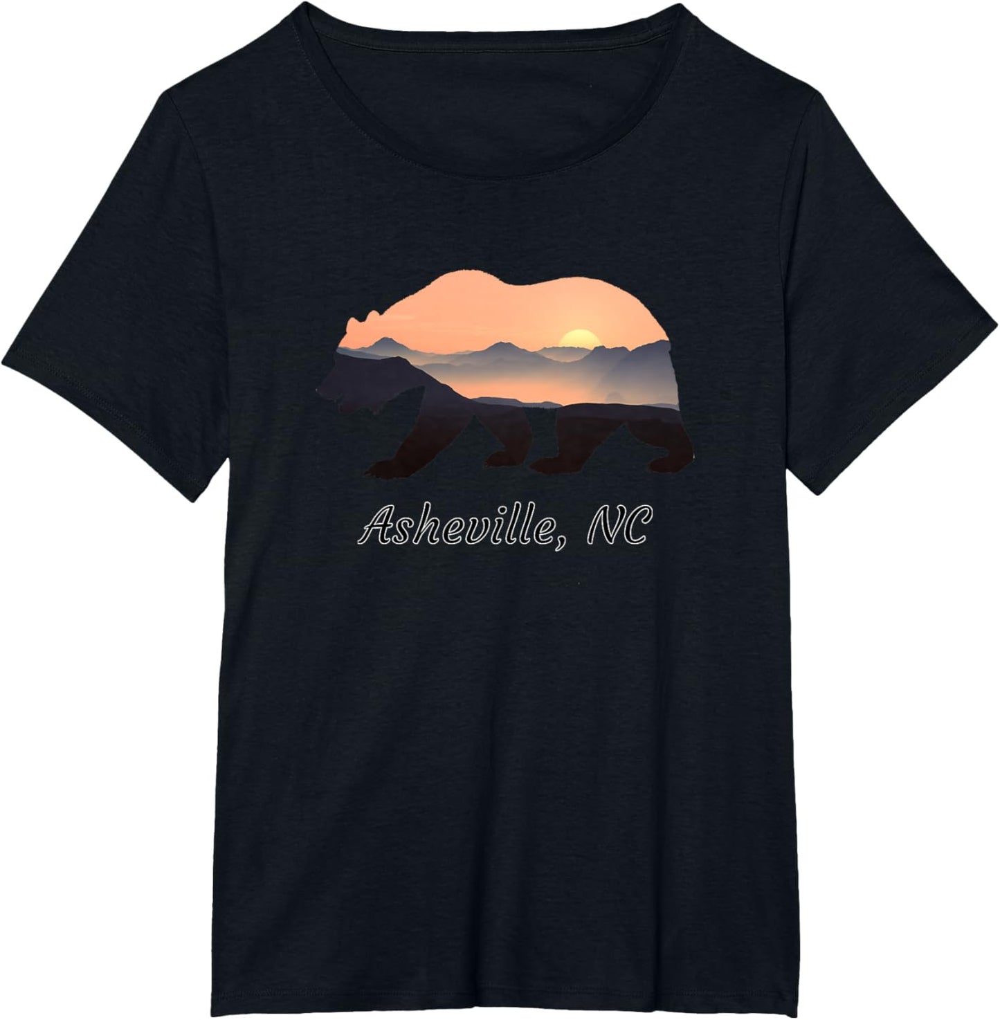 North Carolina Blue Ridge Mountains Bear Asheville NC Gifts T-Shirt