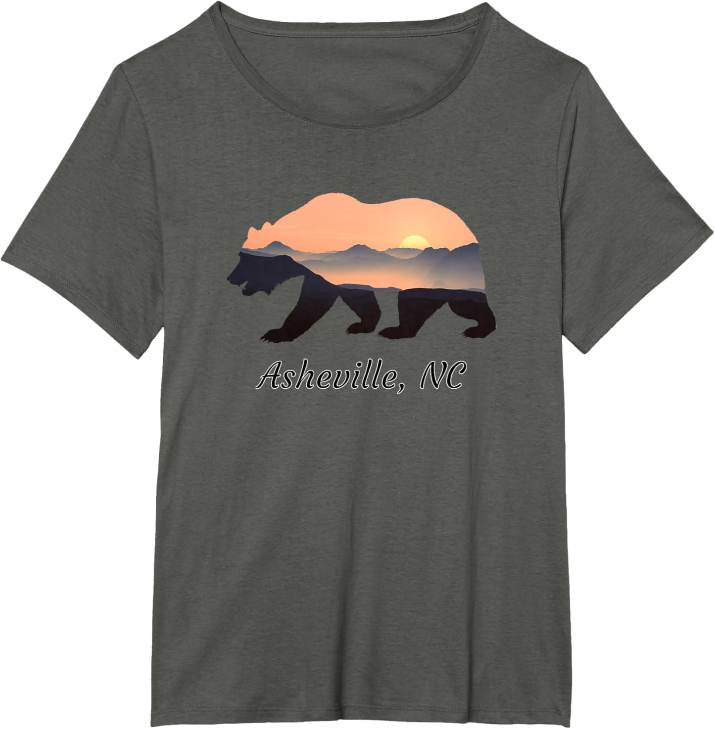 North Carolina Blue Ridge Mountains Bear Asheville NC Gifts T-Shirt