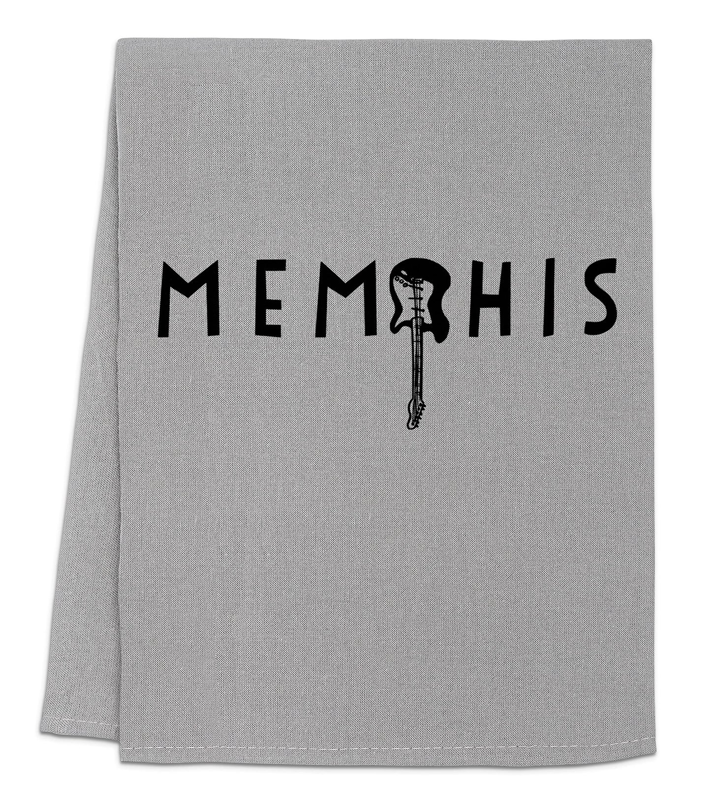 Funny Dish Towel, Asheville North Carolina Collage, Flour Sack Kitchen Towel, Sweet Housewarming Gift, Farmhouse Kitchen Decor, White or Gray (White)