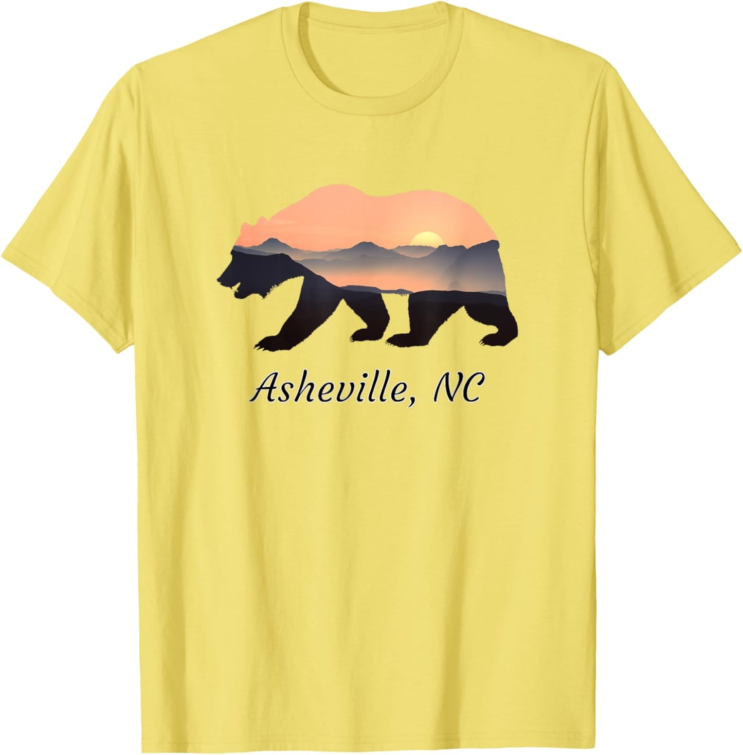 North Carolina Blue Ridge Mountains Bear Asheville NC Gifts T-Shirt