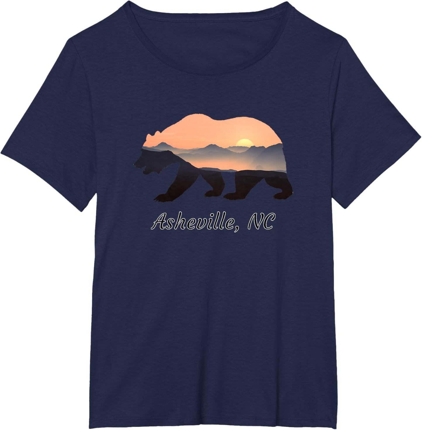 North Carolina Blue Ridge Mountains Bear Asheville NC Gifts T-Shirt