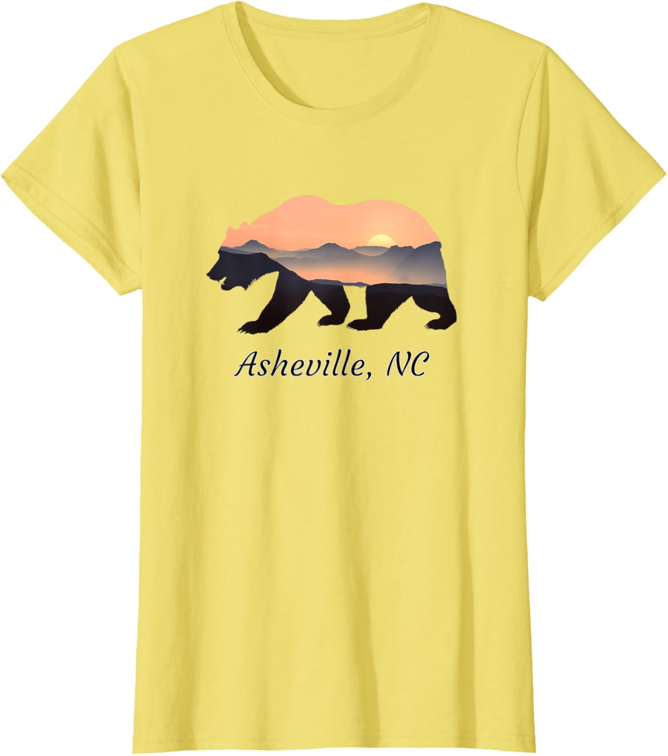 North Carolina Blue Ridge Mountains Bear Asheville NC Gifts T-Shirt