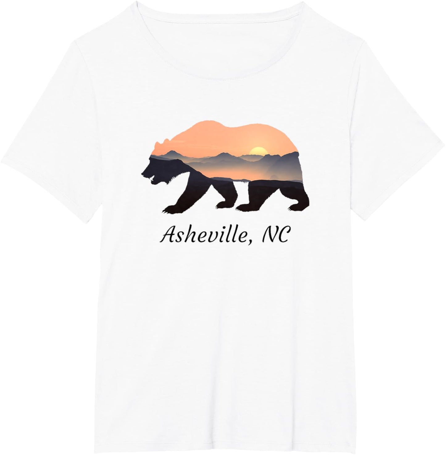 North Carolina Blue Ridge Mountains Bear Asheville NC Gifts T-Shirt