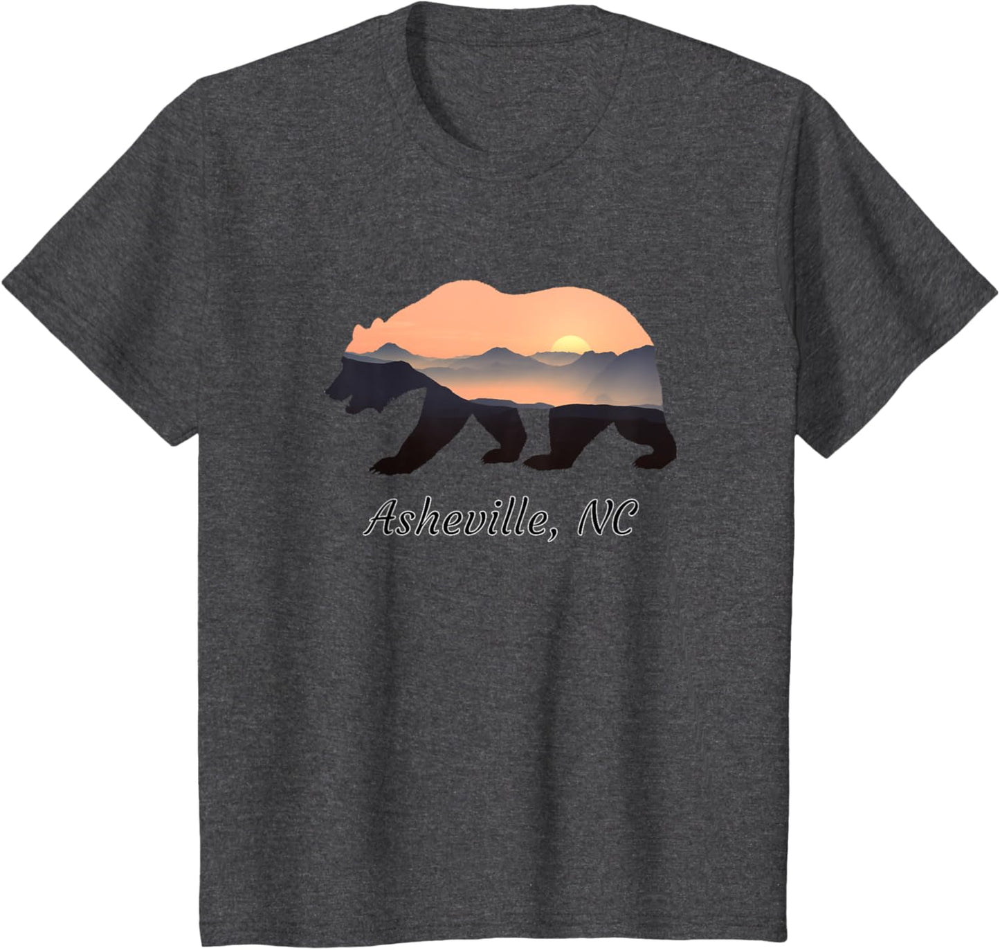 North Carolina Blue Ridge Mountains Bear Asheville NC Gifts T-Shirt