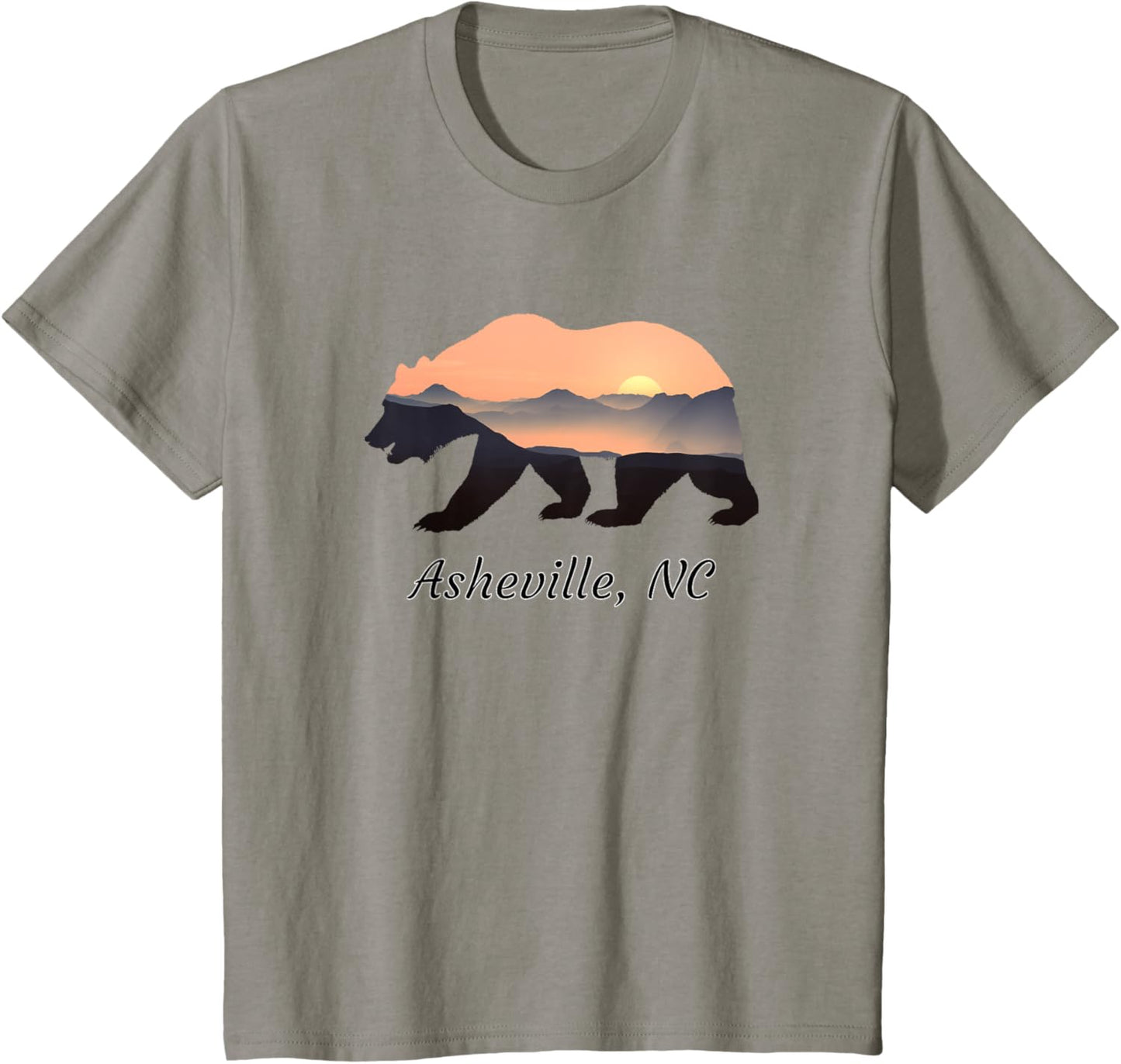 North Carolina Blue Ridge Mountains Bear Asheville NC Gifts T-Shirt