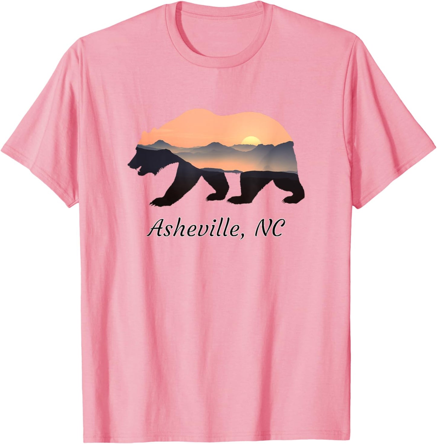 North Carolina Blue Ridge Mountains Bear Asheville NC Gifts T-Shirt