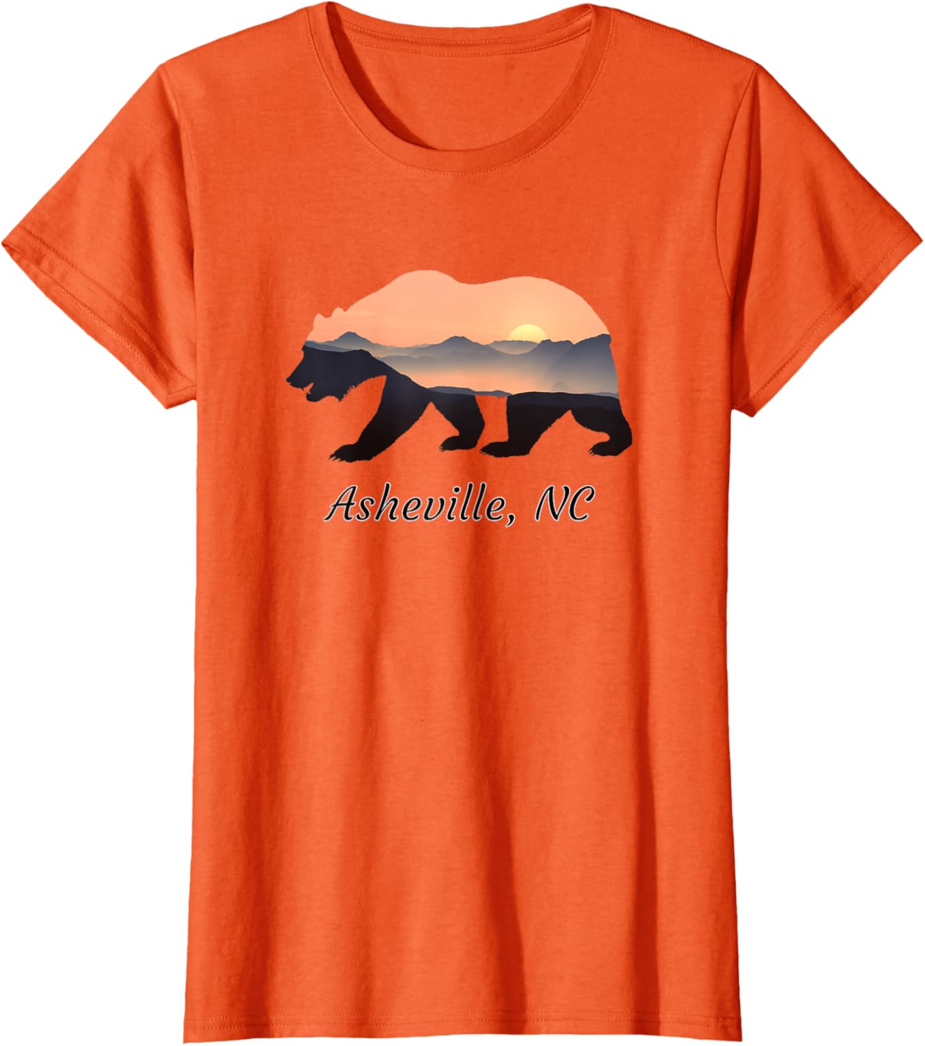 North Carolina Blue Ridge Mountains Bear Asheville NC Gifts T-Shirt
