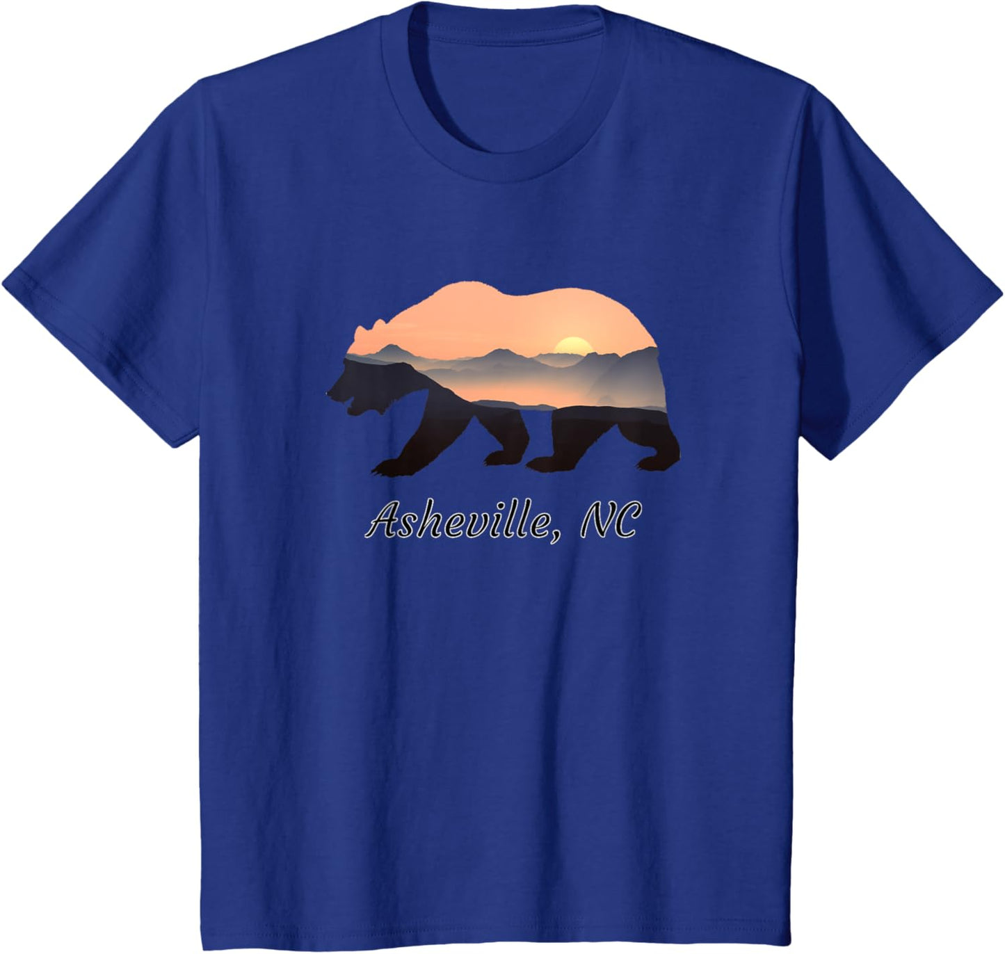 North Carolina Blue Ridge Mountains Bear Asheville NC Gifts T-Shirt