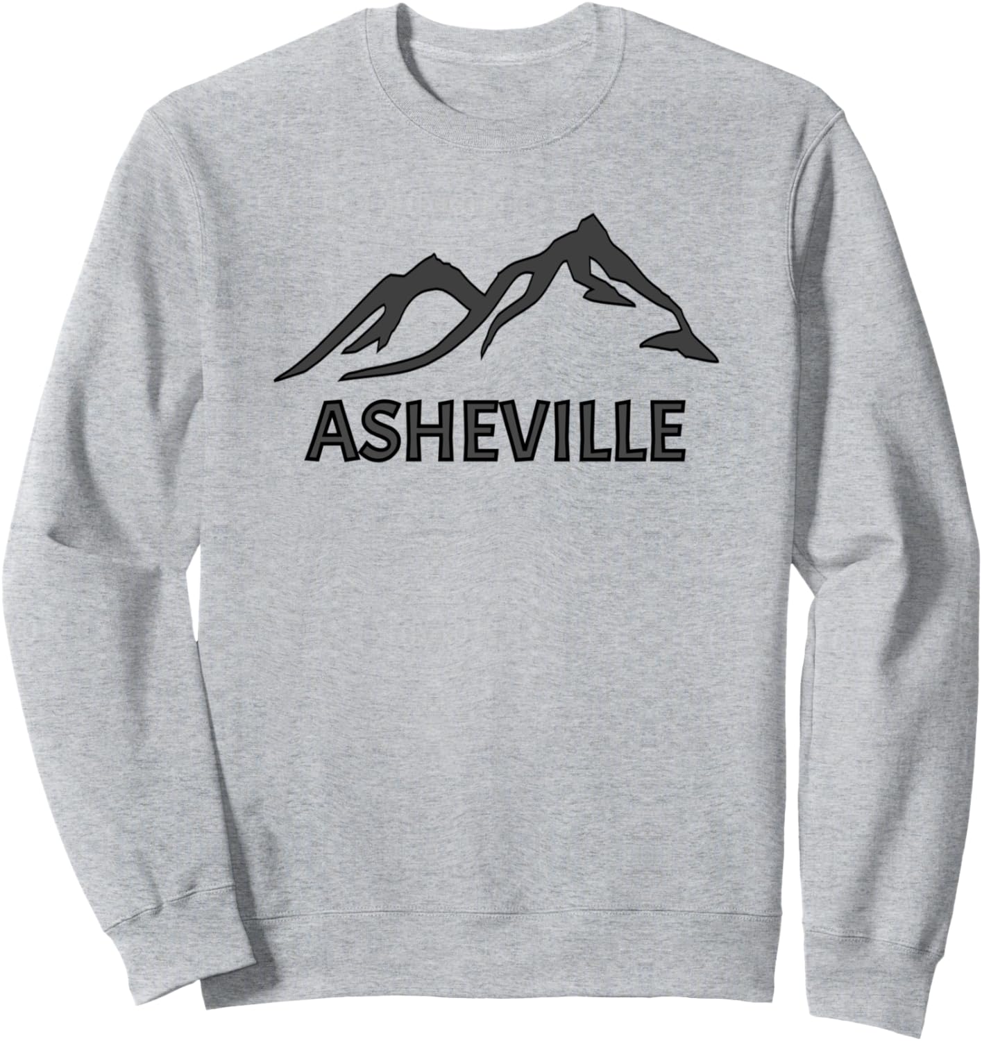 WNC Asheville Mountains NC Blue Ridge North Carolina Hiking Sweatshirt