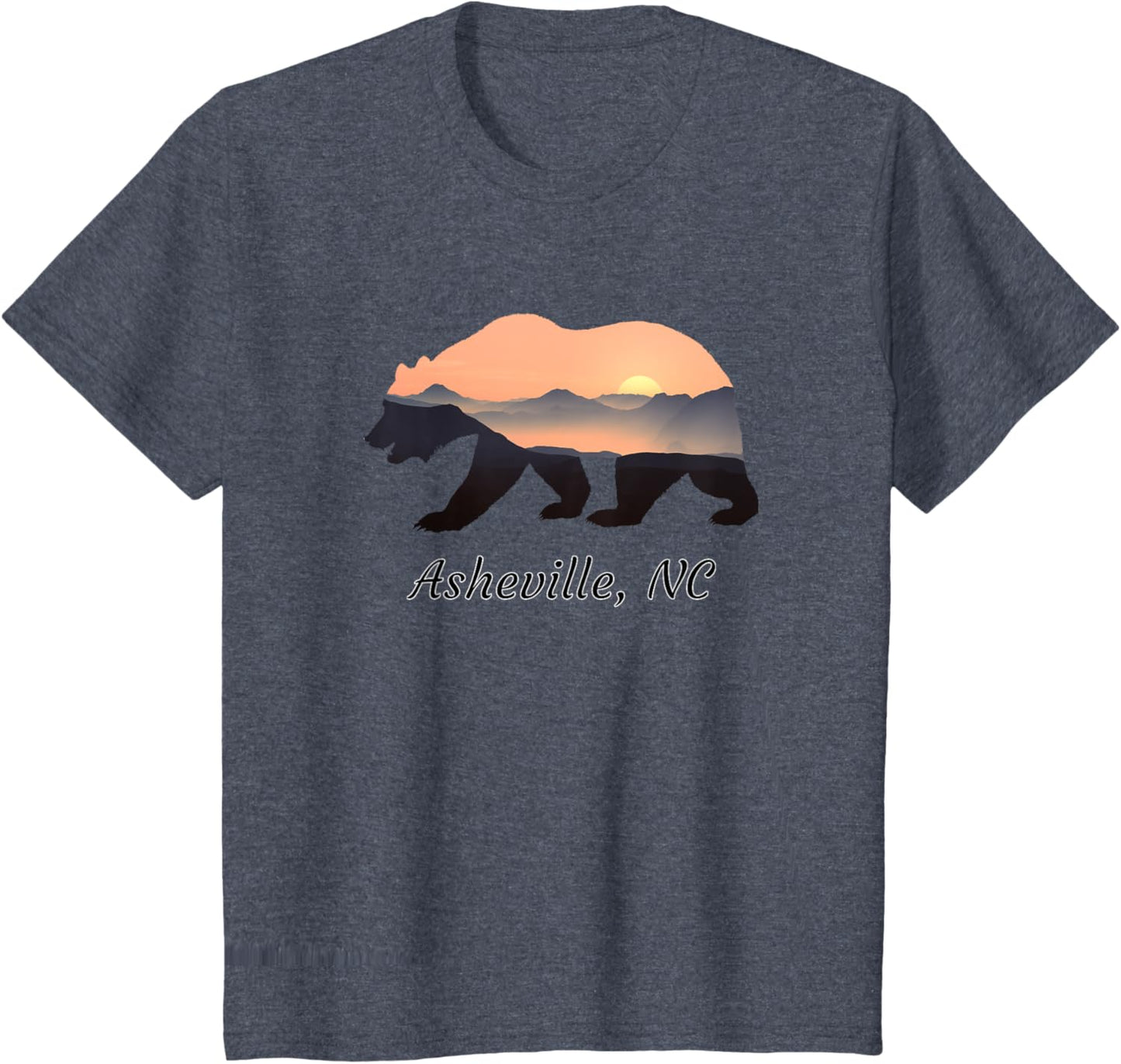 North Carolina Blue Ridge Mountains Bear Asheville NC Gifts T-Shirt