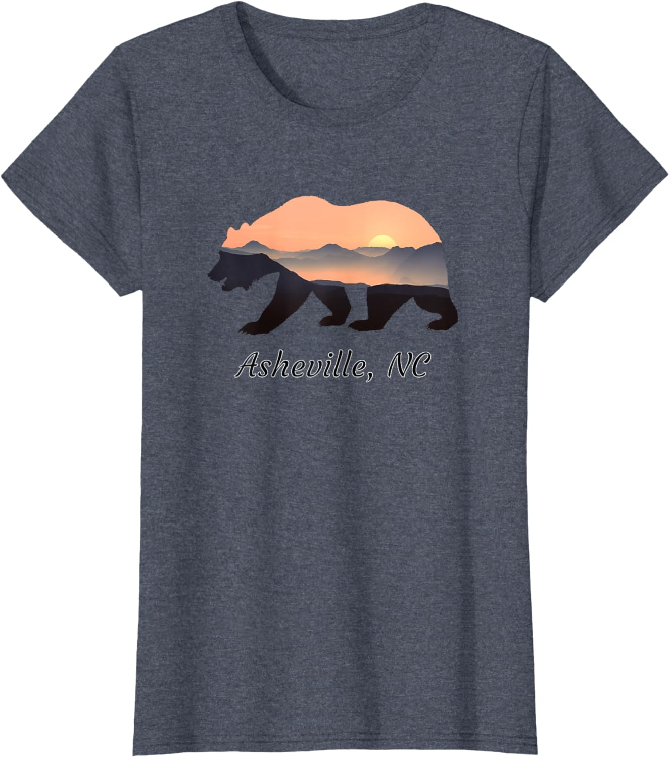 North Carolina Blue Ridge Mountains Bear Asheville NC Gifts T-Shirt