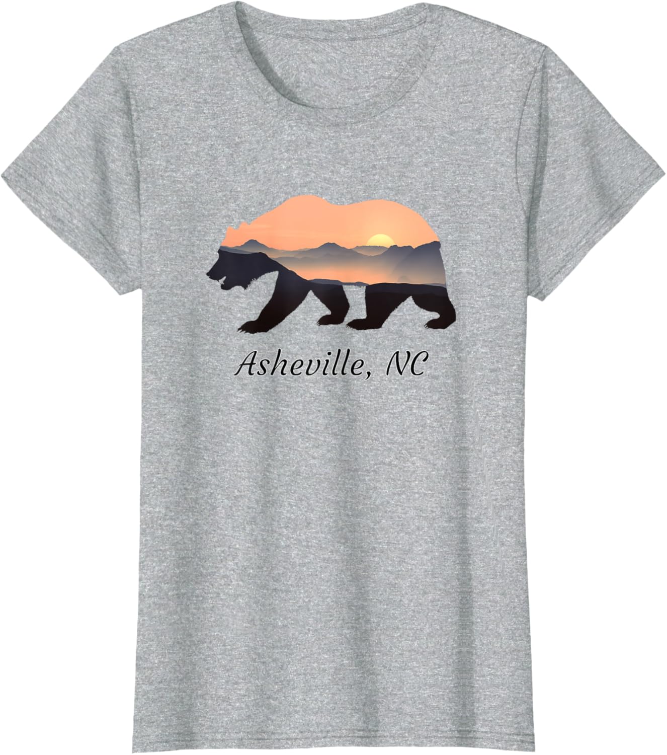 North Carolina Blue Ridge Mountains Bear Asheville NC Gifts T-Shirt