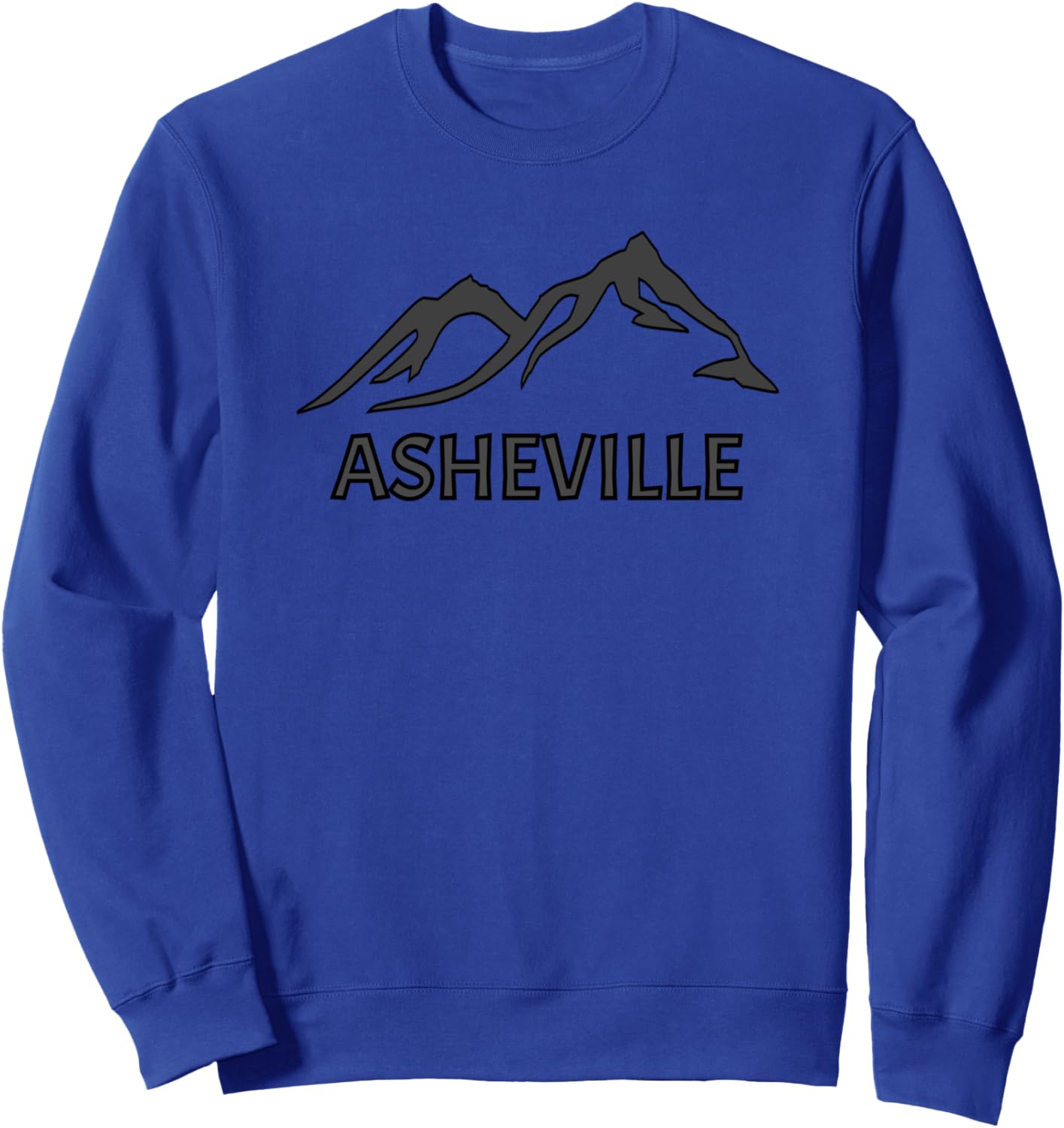WNC Asheville Mountains NC Blue Ridge North Carolina Hiking Sweatshirt