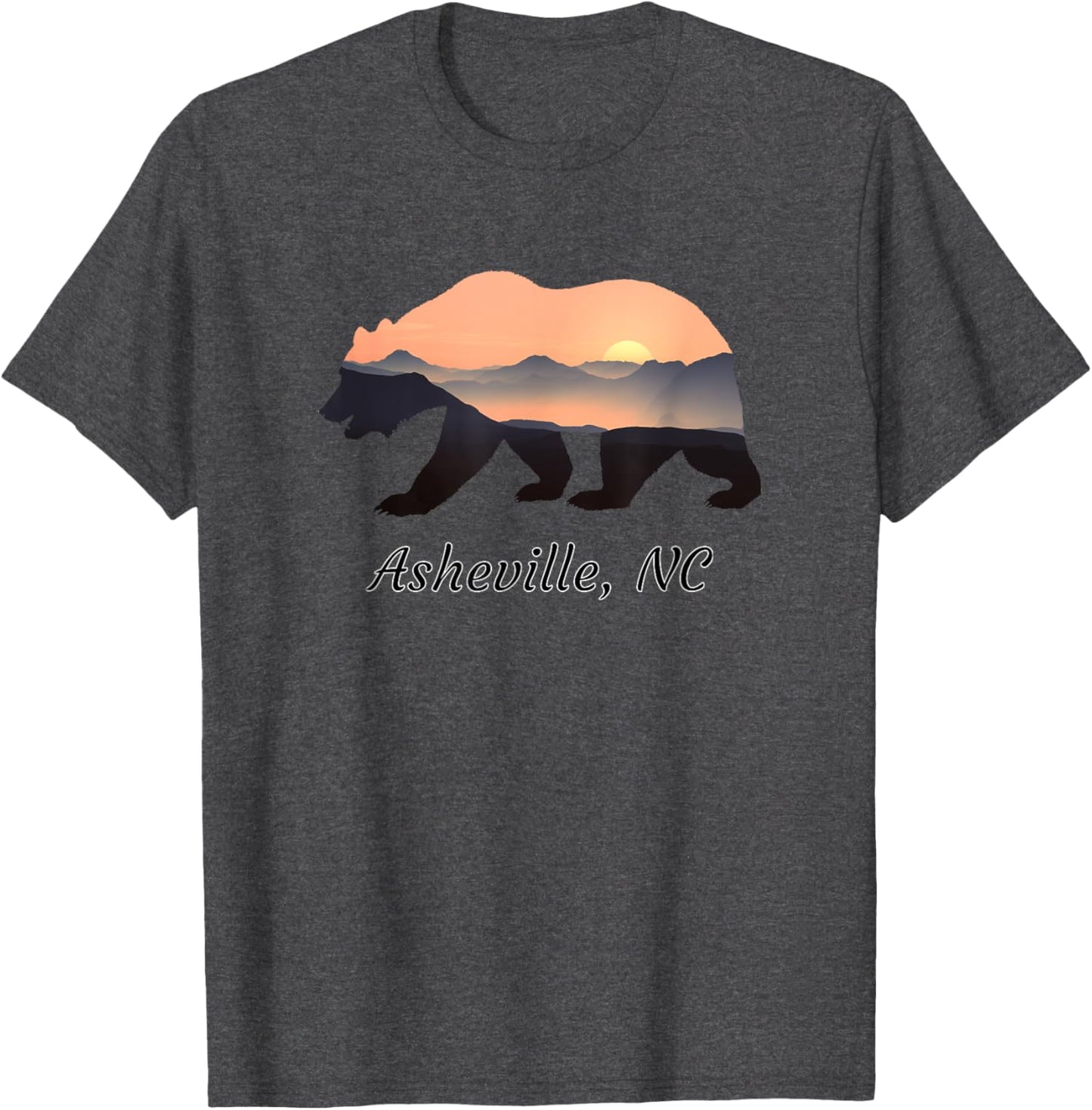 North Carolina Blue Ridge Mountains Bear Asheville NC Gifts T-Shirt