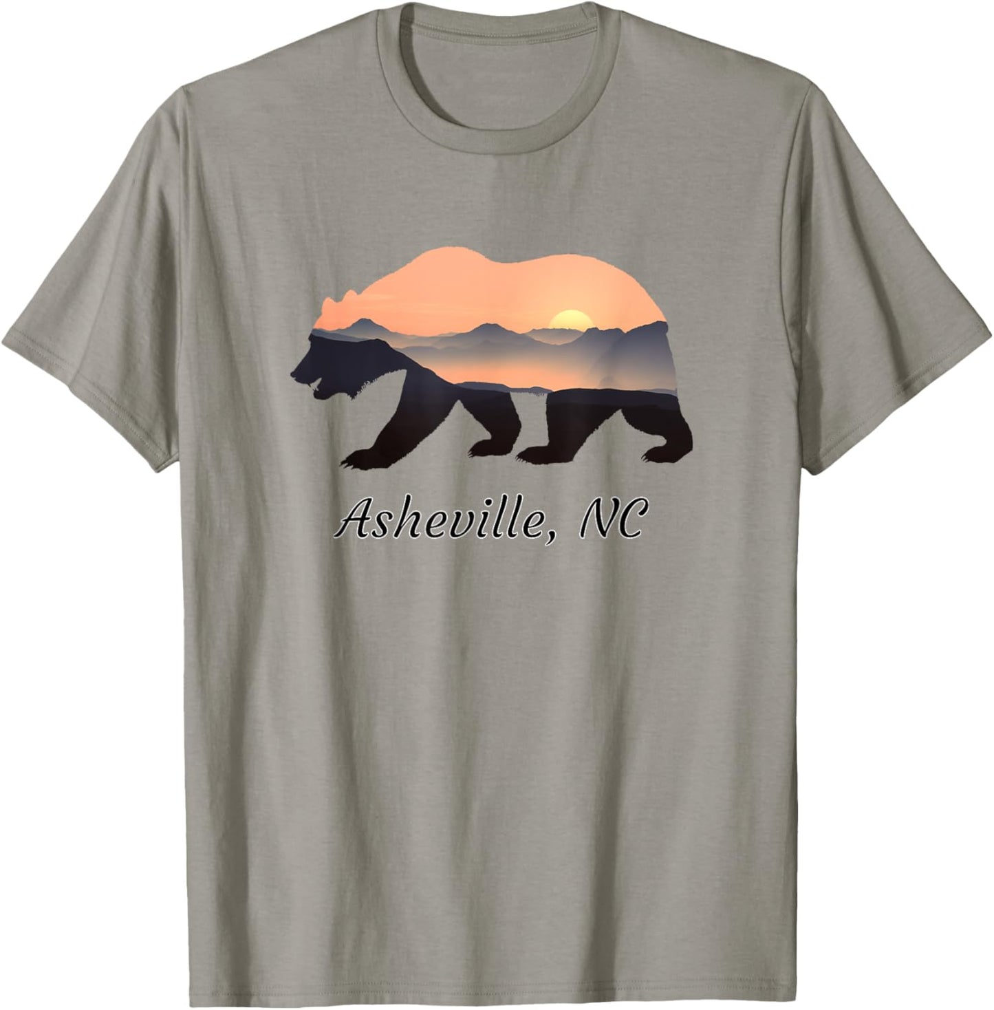 North Carolina Blue Ridge Mountains Bear Asheville NC Gifts T-Shirt