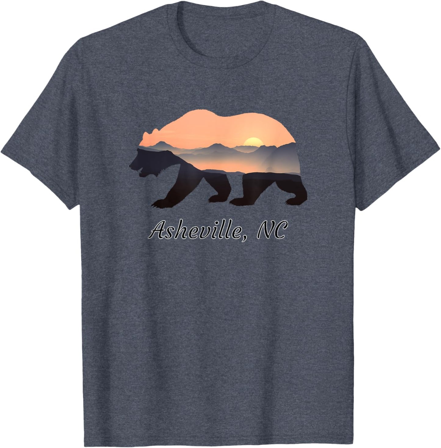 North Carolina Blue Ridge Mountains Bear Asheville NC Gifts T-Shirt