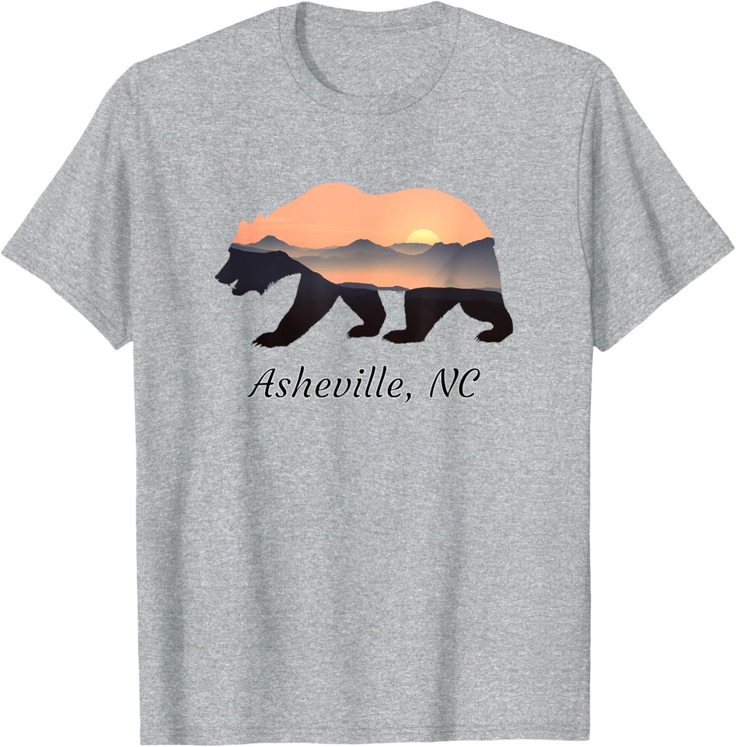 North Carolina Blue Ridge Mountains Bear Asheville NC Gifts T-Shirt