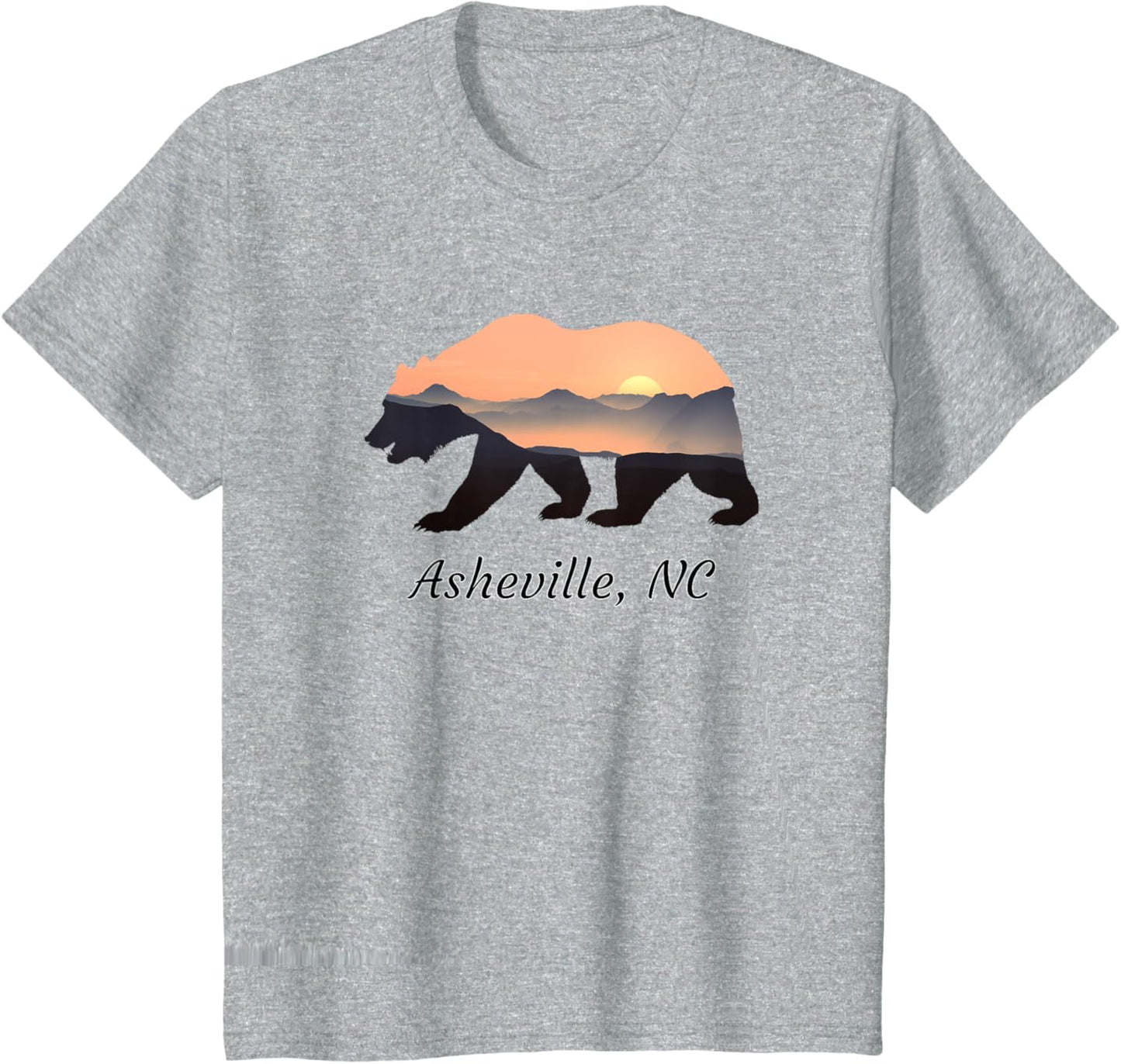 North Carolina Blue Ridge Mountains Bear Asheville NC Gifts T-Shirt