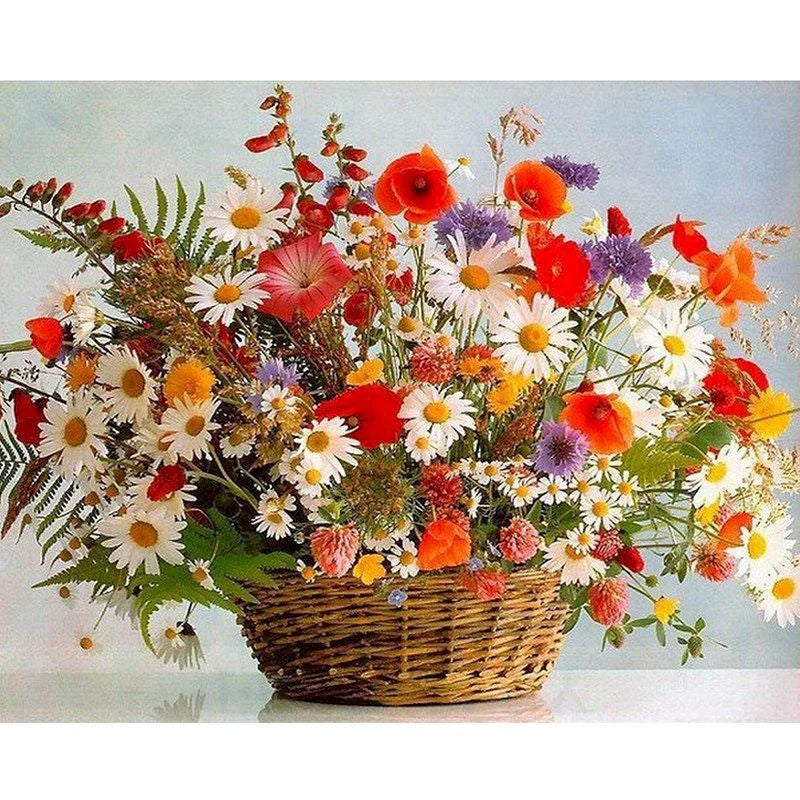 Flowers- Paint By Numbers Kit