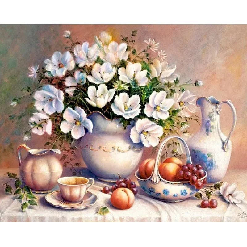 Flowers- Paint By Numbers Kit