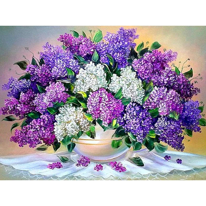 Flowers- Paint By Numbers Kit