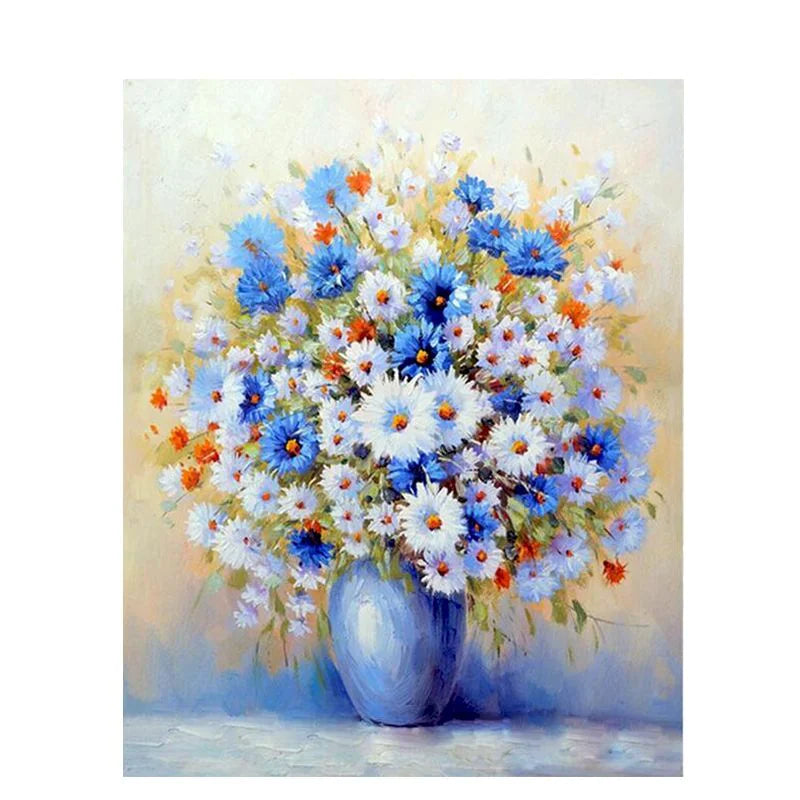 Flowers- Paint By Numbers Kit