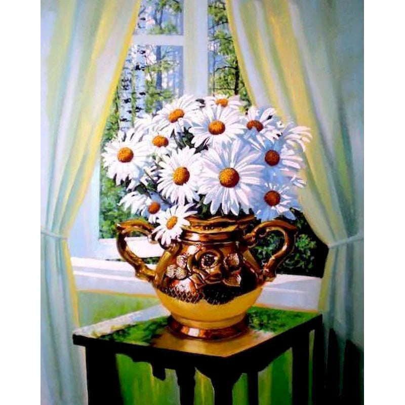 Flowers- Paint By Numbers Kit