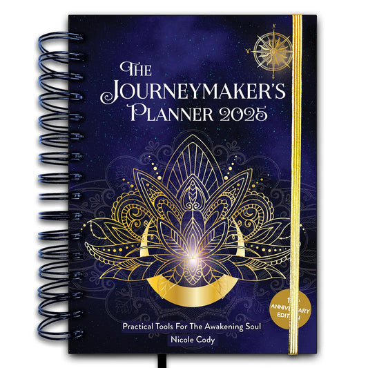 The Journeymaker's Planner 2025, Practical Tools for Awakening Soul, 376 Pages, A5 Size, Full Color
